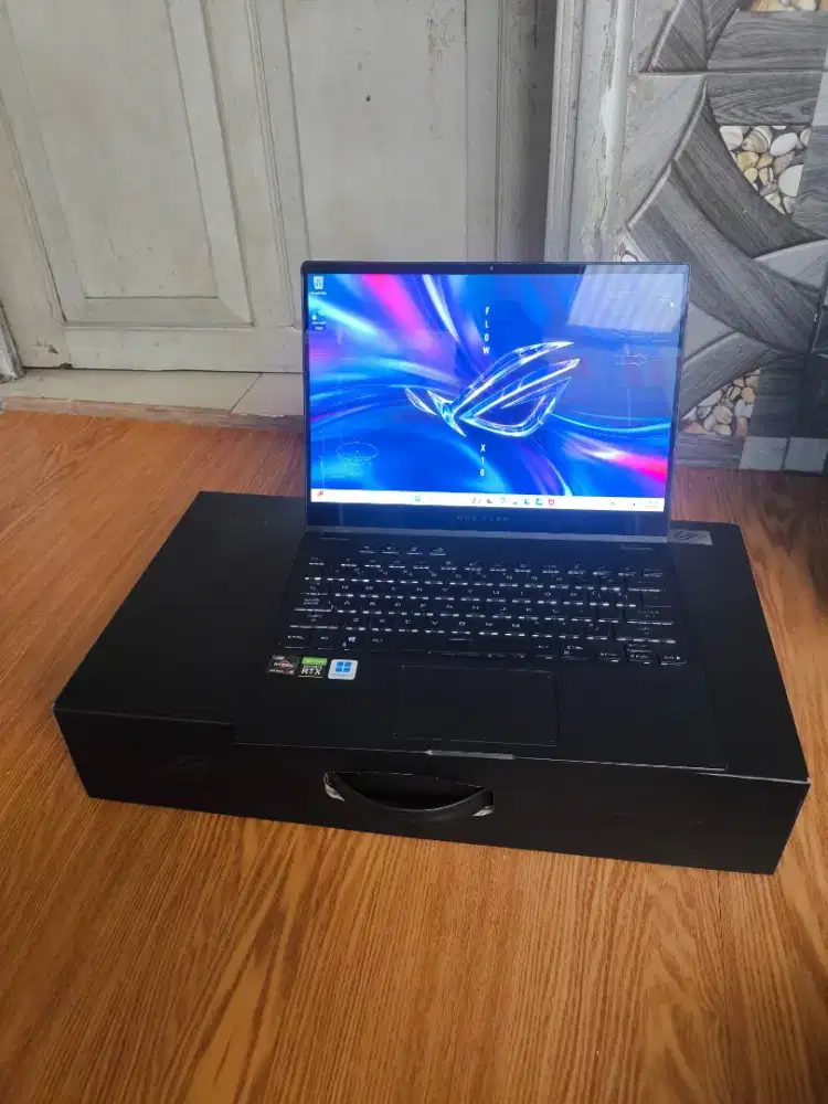 FOR SALE ASUS ROG FLOW X13 GV301QE RYZEN 9 TOUCHSCREEN FULSET BOX