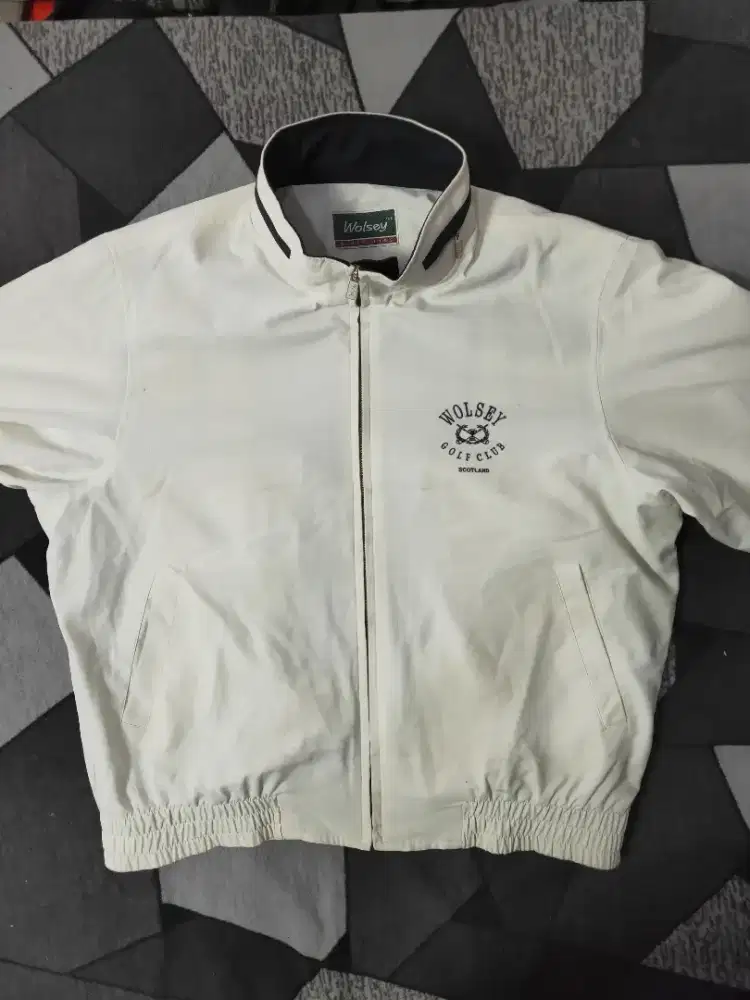 jaket wolsey golf club vintage kasual
