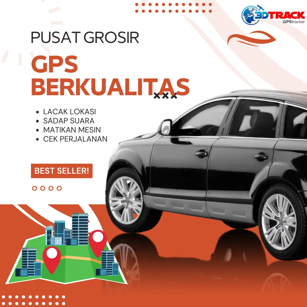 GPS TRACKER KENDARAAN BERMOTOR MURAH BERGARANSI 3DTRACK