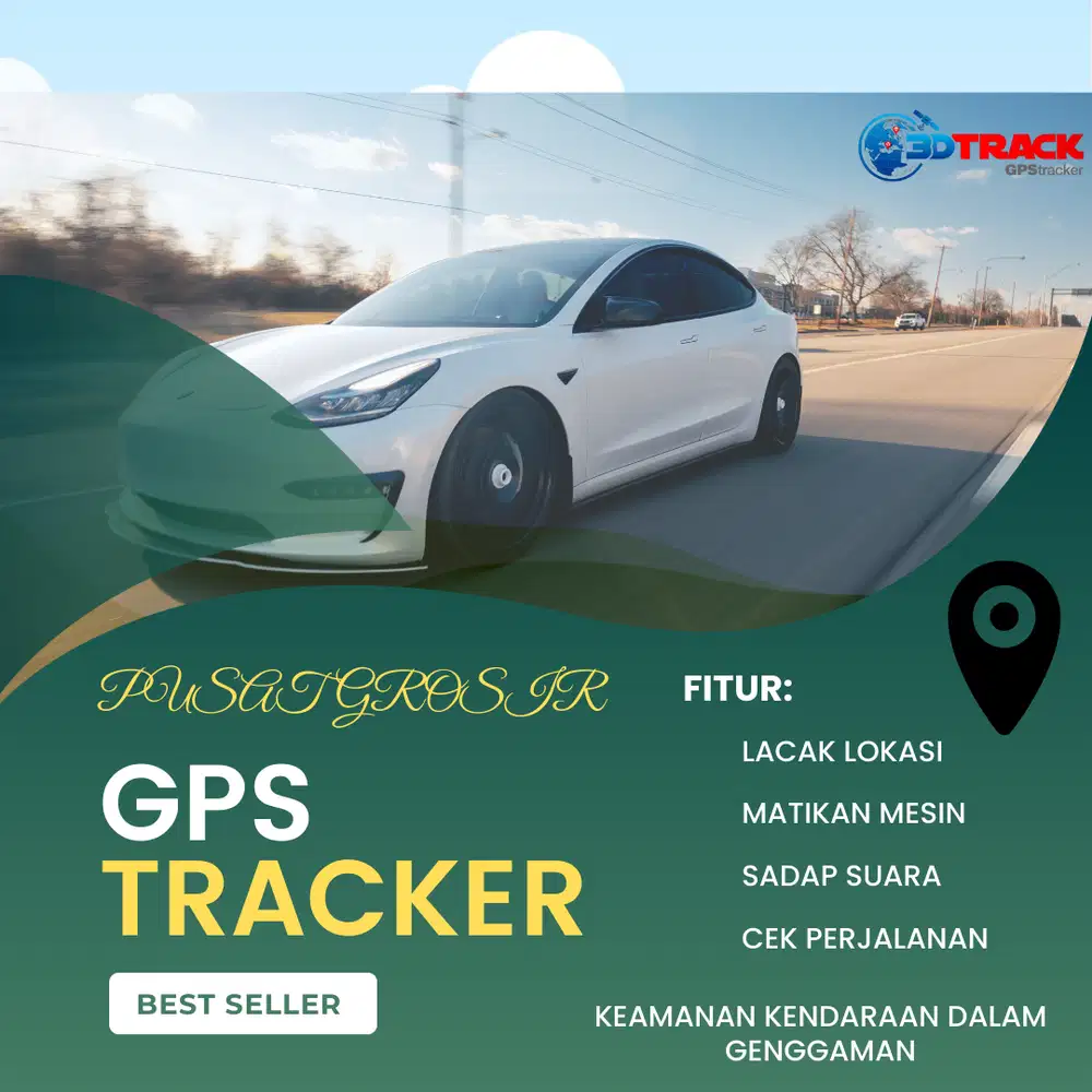 GPS TRACKER KENDARAAN BERMOTOR MURAH BERGARANSI 3DTRACK
