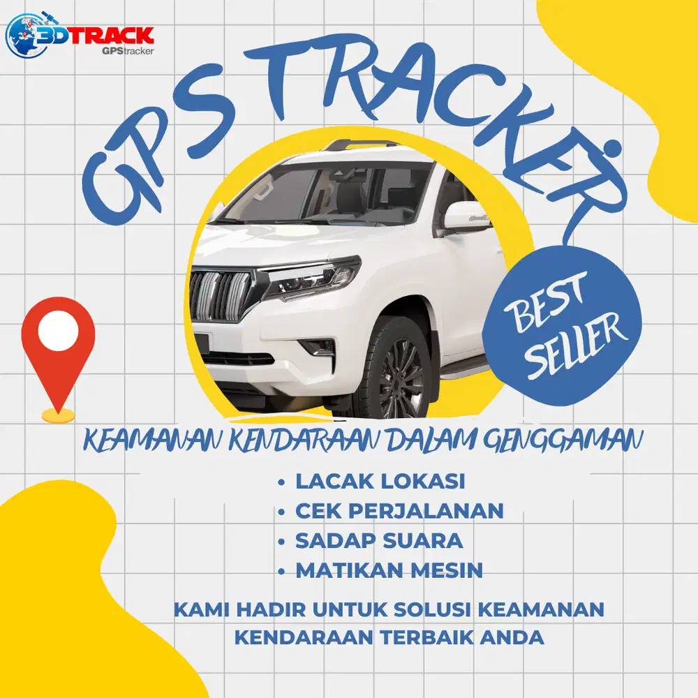 GPS TRACKER KENDARAAN BERMOTOR MURAH BERGARANSI 3DTRACK