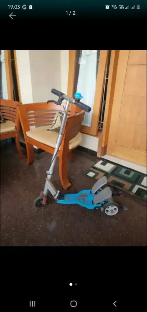 Skuter genjot anak
