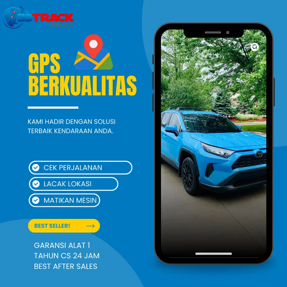 GPS TRACKER KENDARAAN BERMOTOR MURAH BERGARANSI 3DTRACK
