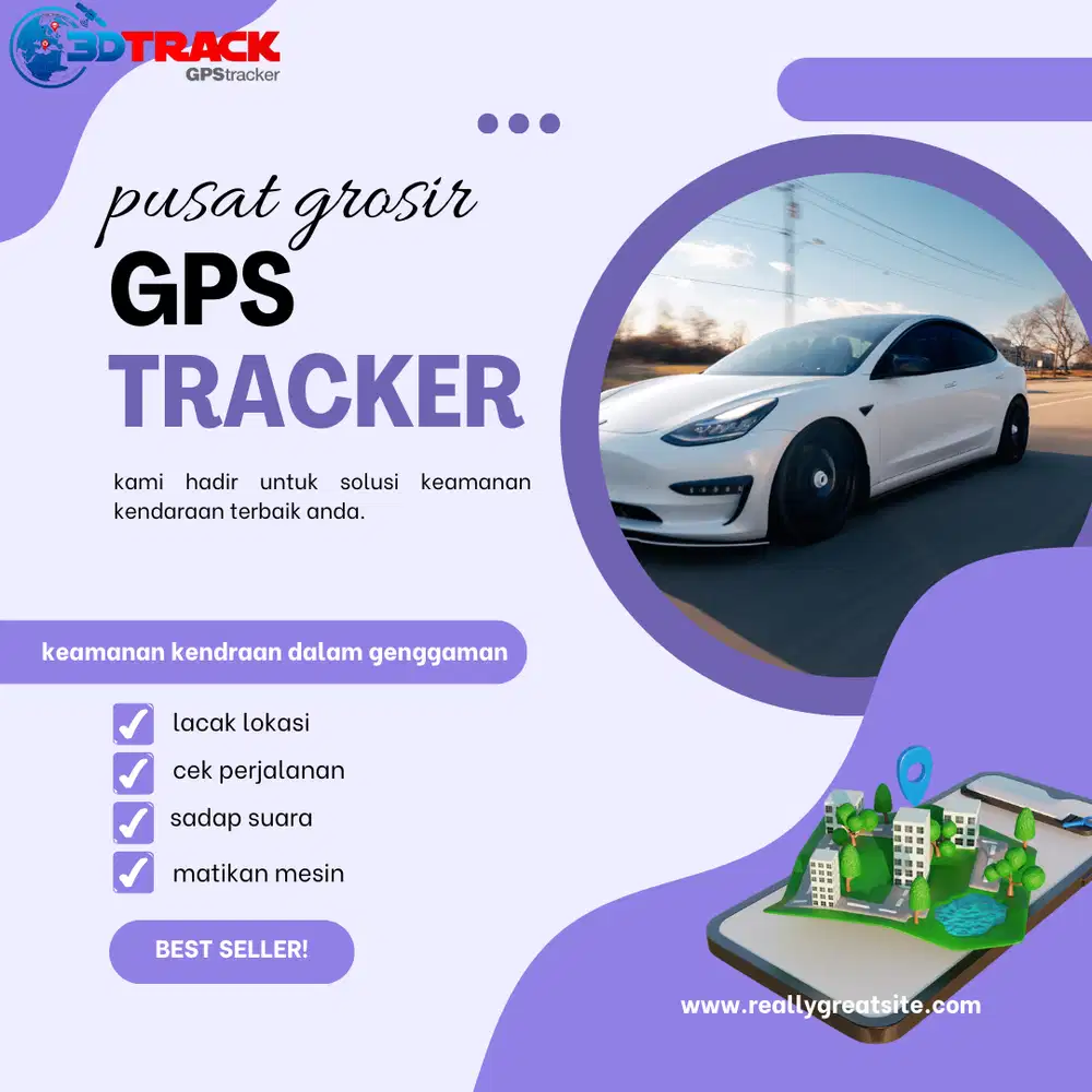 GPS TRACKER KENDARAAN BERMOTOR MURAH BERGARANSI 3DTRACK