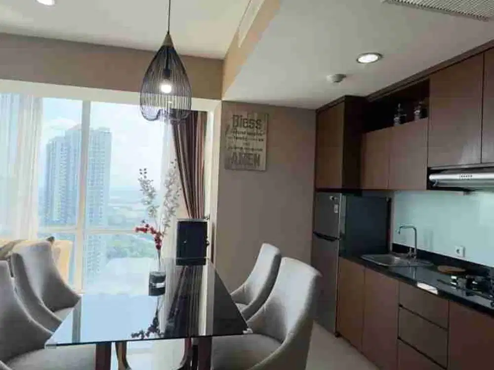 Disewakan U Residence Tower 2 Full Furnished 2 Bedroom Golf View
