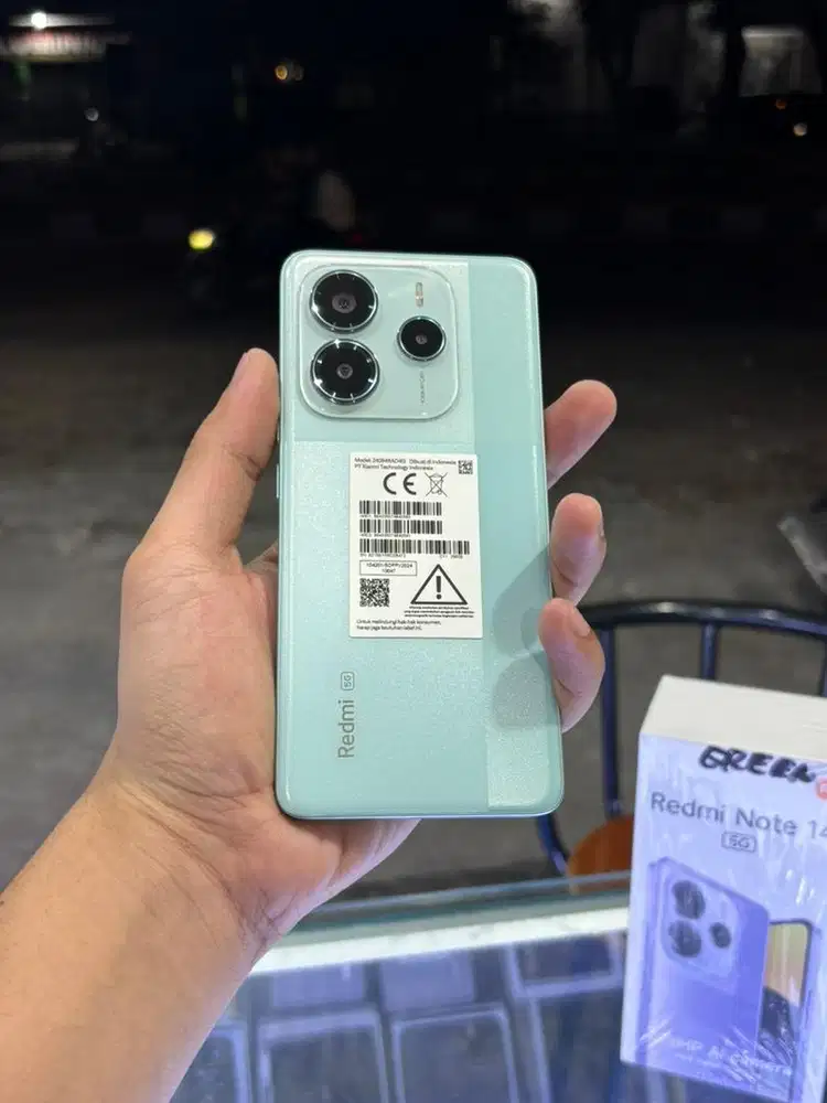 REDMI NOTE 14 5G Ram 8/256, Kondisi Mulus, Lengkap, Bergaransi.