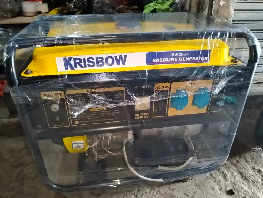 Jenset generator krisbow 5200 watt