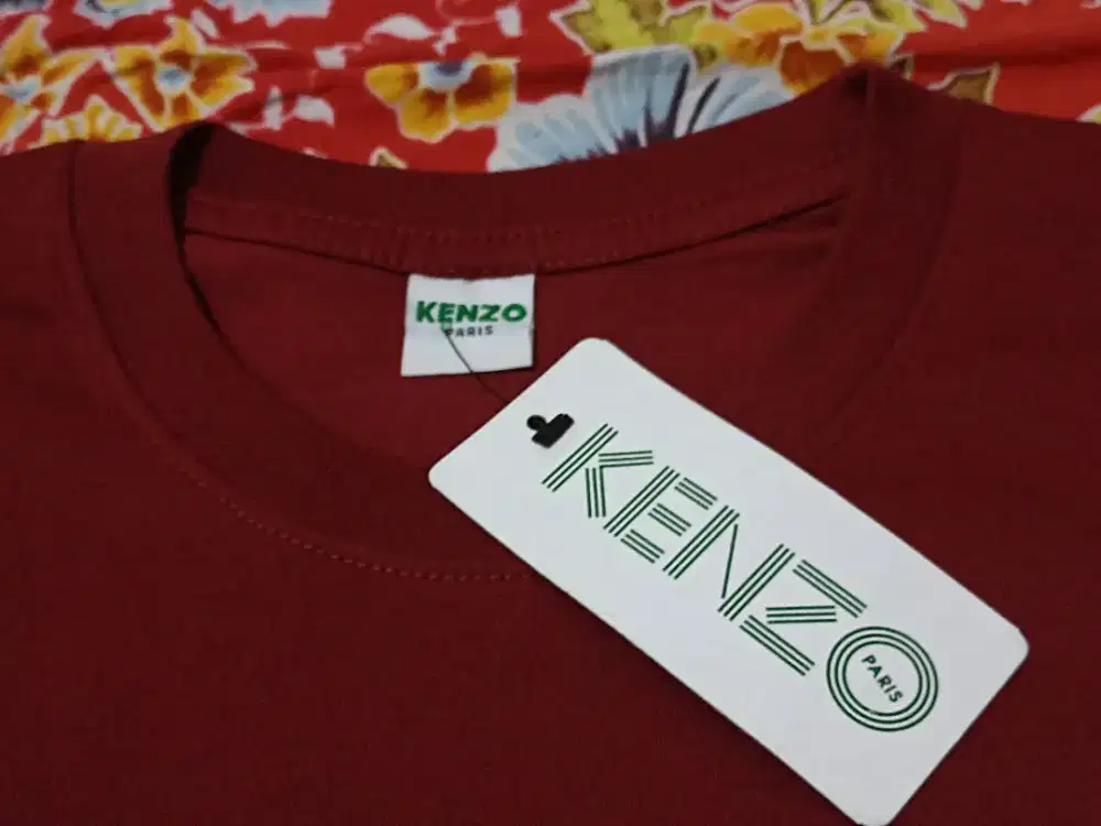 Baju Pakaian Kaos T Shirt Kenzo Paris Gratis 1