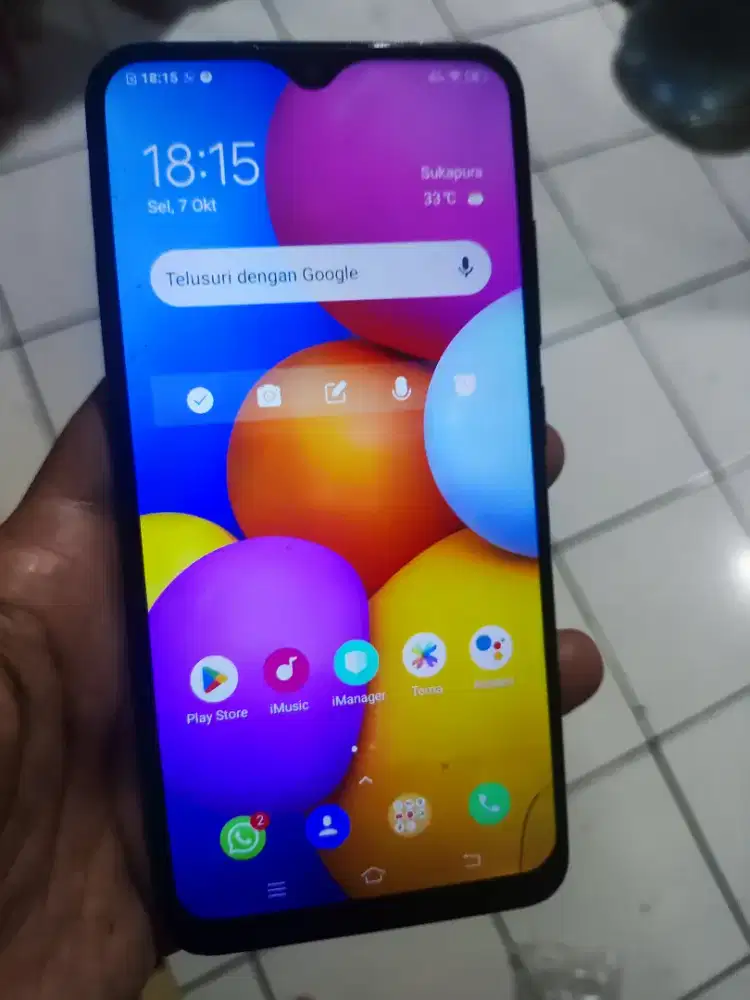 Vivo y91 ram 2/32 versi anroid 10