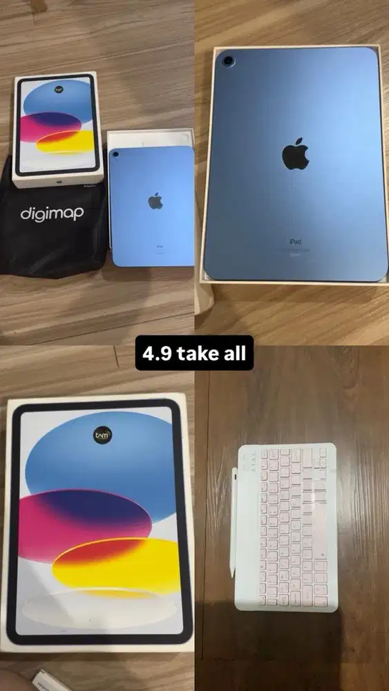 ipad 64gb scnd ibox blu
