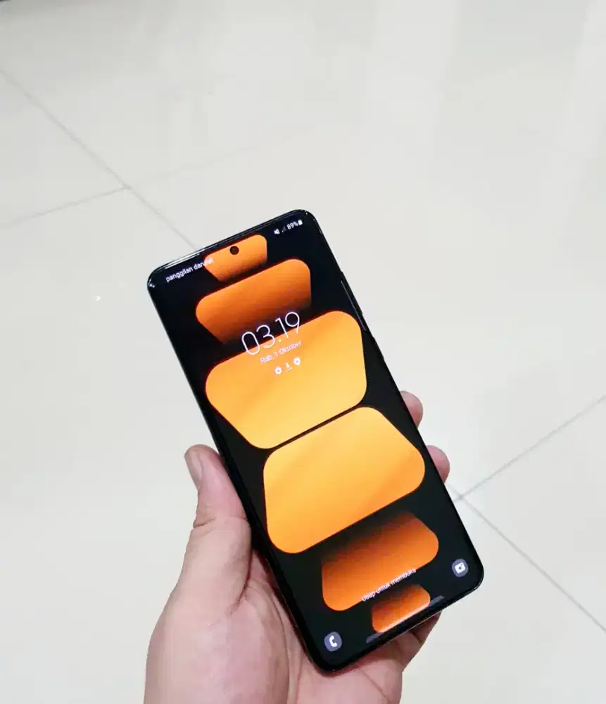 Samsung S20 ultra Metalik Black sein resmi