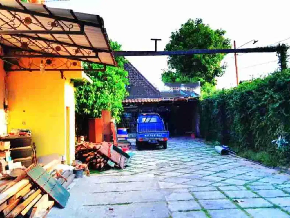 ruang usaha luas strategis murah hitung tanah area gentan