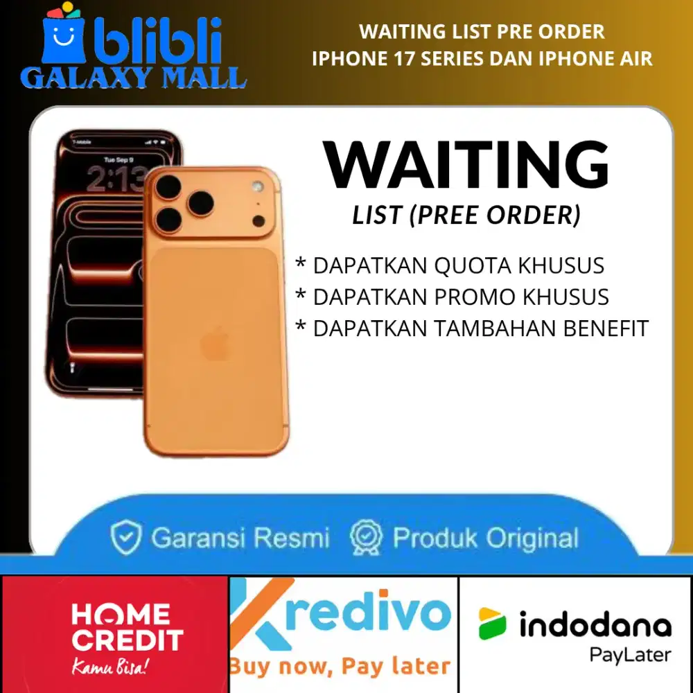 Info Spesial Promo Pre Order Iphone 17 dan Iphone air