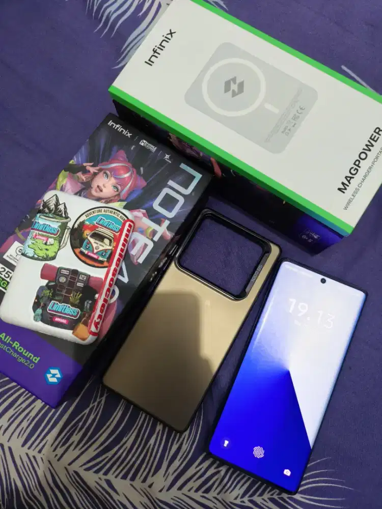 Infinix Note 40 Pro 5G Fullset Terawat Pemakaian Pribadi TT Atas gas