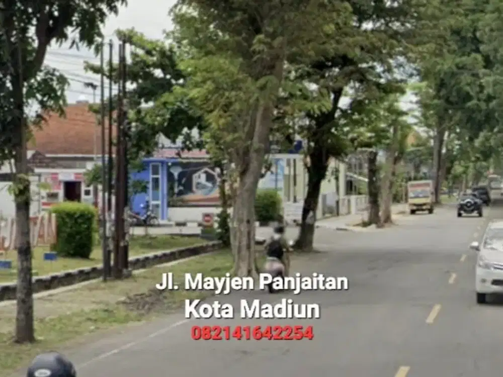 JUAL Tnh Pekarangan LD 32 mtr, Mayjen Panjaitan Kota MADIUN Joss