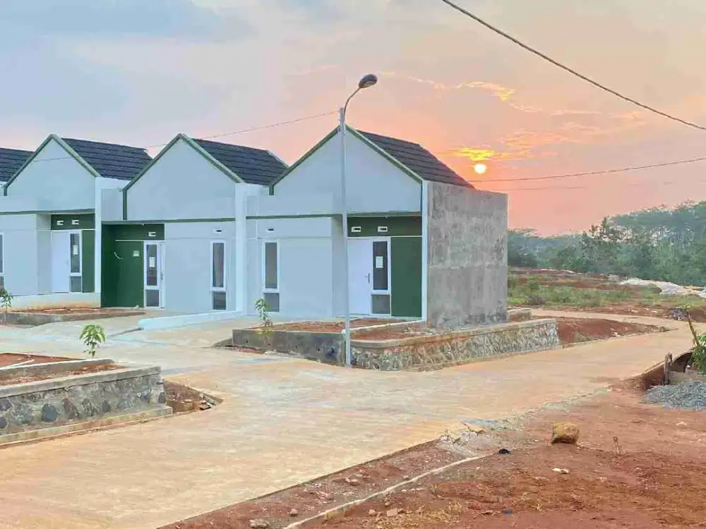Rumah siap huni dan bebas banjir di batang