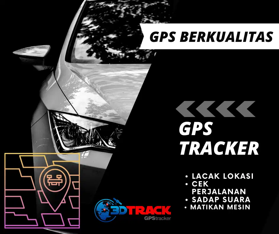 GPS TRACKER KENDARAAN BERMOTOR MURAH BERGARANSI 3DTRACK