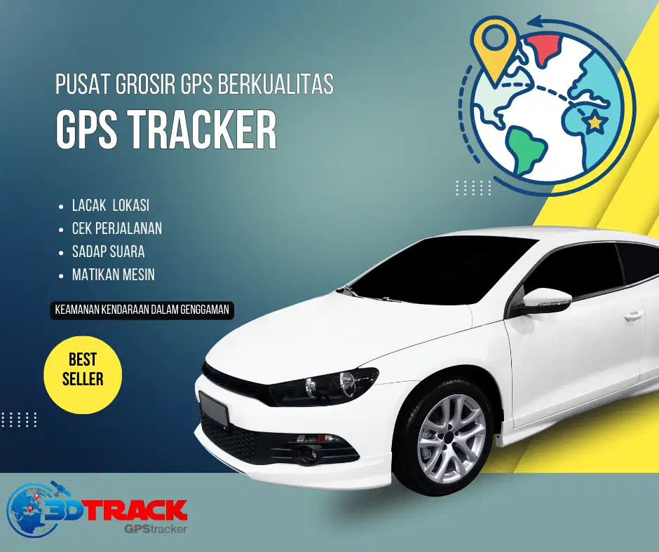 GPS TRACKER KENDARAAN BERMOTOR MURAH BERGARANSI 3DTRACK