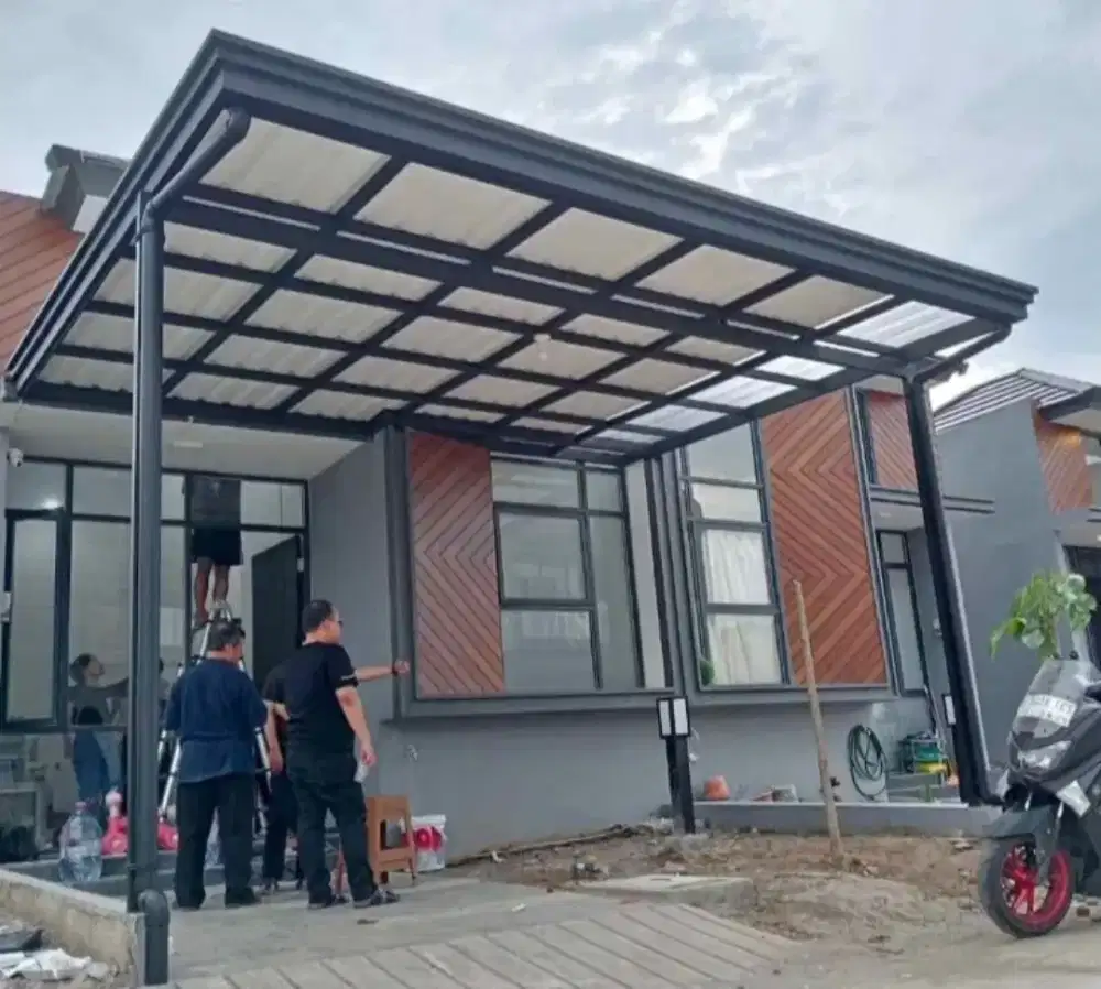 Kanopi atap alderon