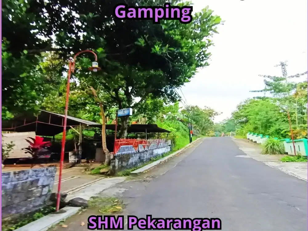 Tanah Murah Jogja Cocok Investasi Area Gamping SHM Pekarangan