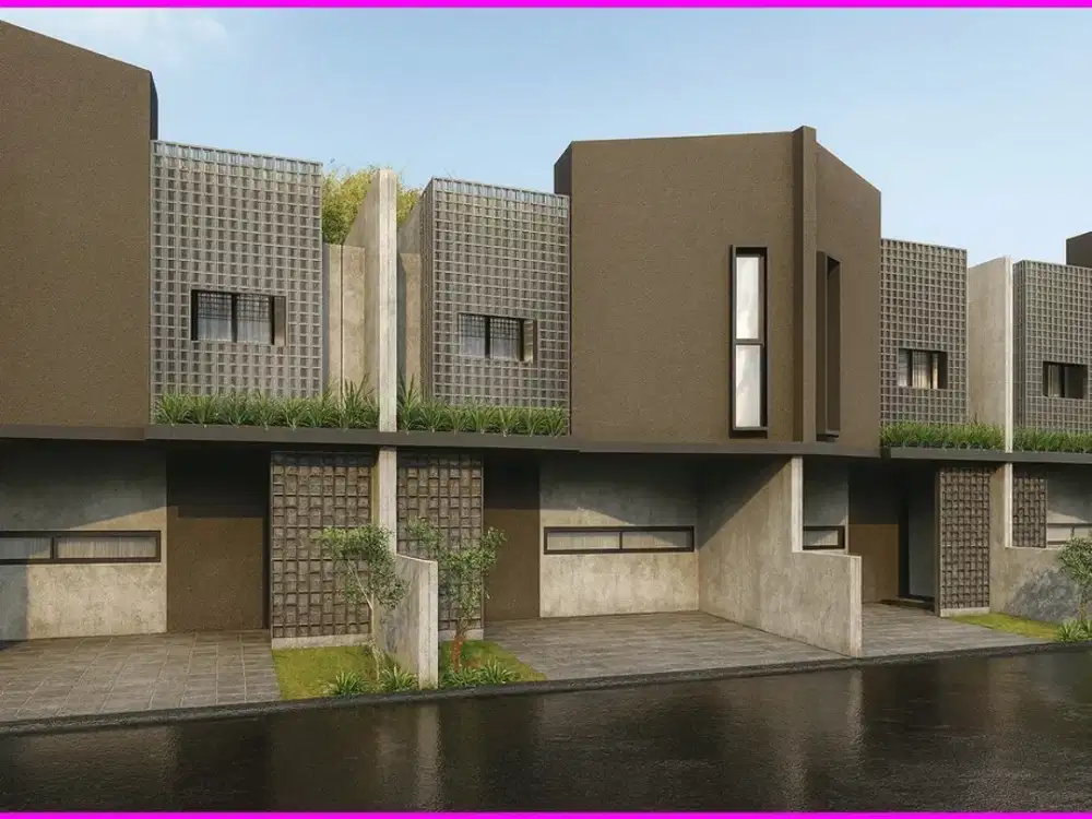 Jl. Kabupaten, Rumah Jogja Industrial Type 123 Bonus Kolam Renang