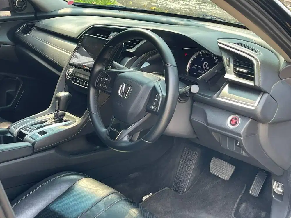 HONDA CIVIC ES TURBO SEDAN AT 2017 HITAM FULLSET ISTIMEWA