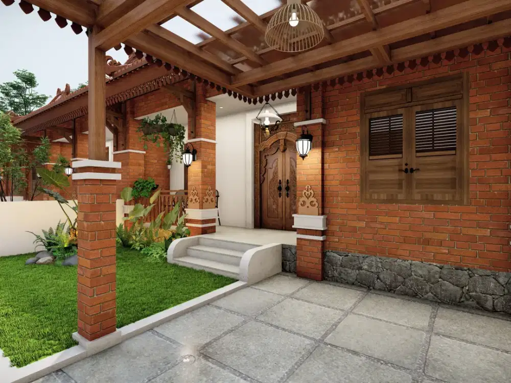 Miliki Rumah Baru Joglo Etnik Bernuansa Asri Zona Strategis Prambanan