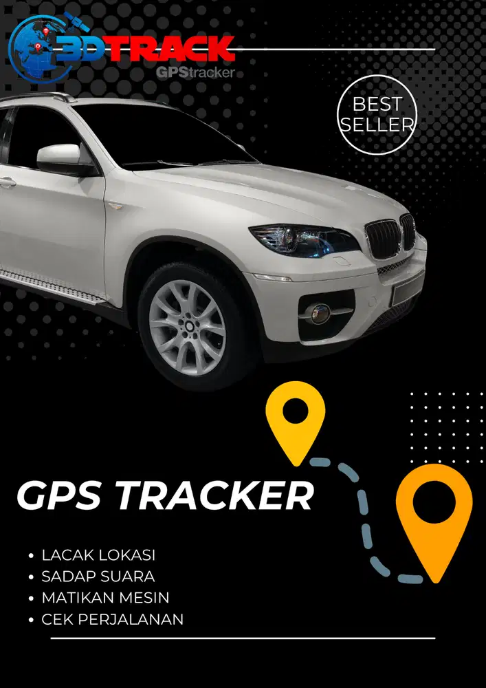 GPS TRACKER KENDARAAN BERMOTOR MURAH BERGARANSI 3DTRACK