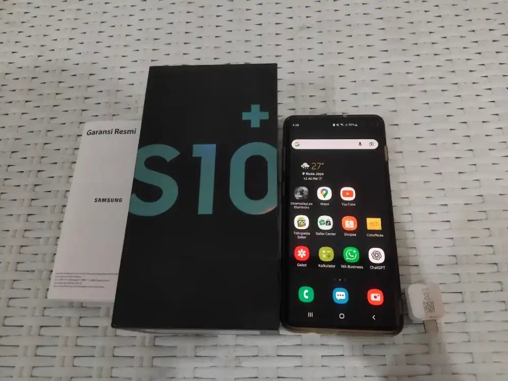 Handphone samsung s10 plus
