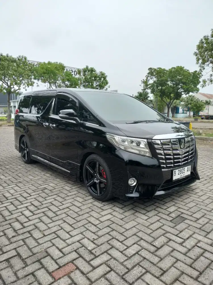 Alphard G 2017, cash, TT