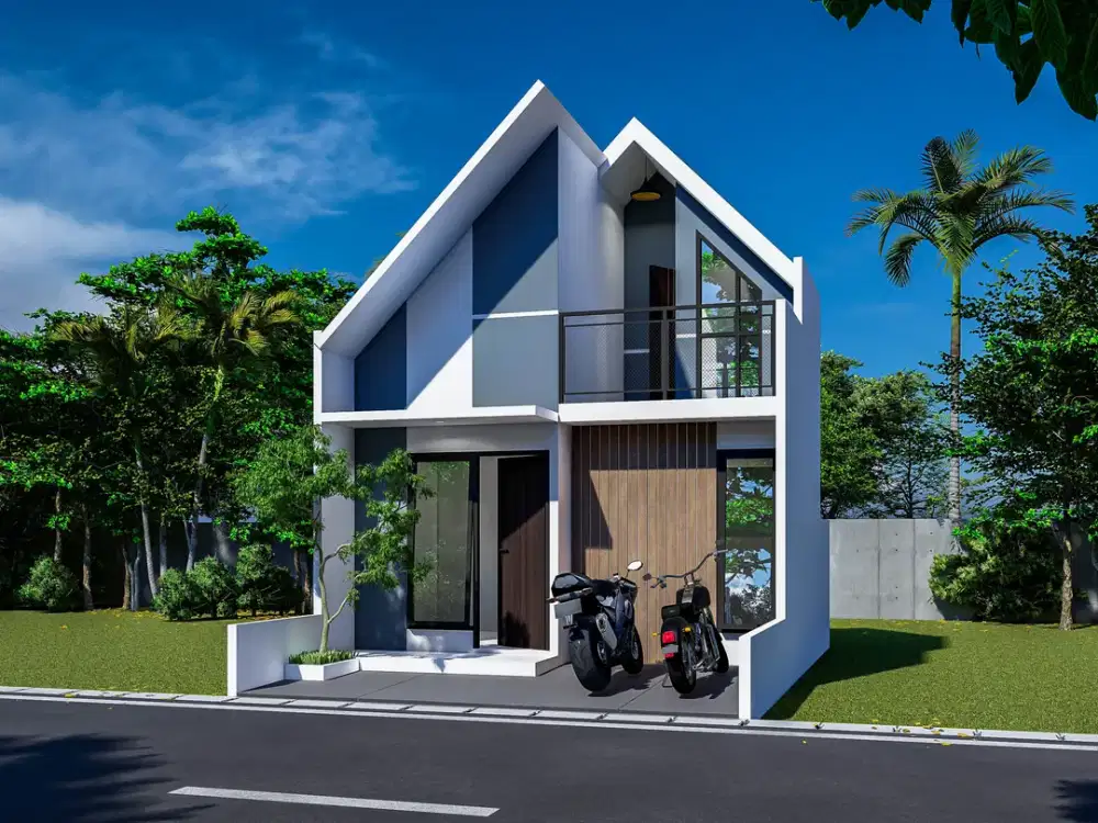 Hunian yang nyaman konsep  rooftop dan mezzanin harga dari 200 jutaan