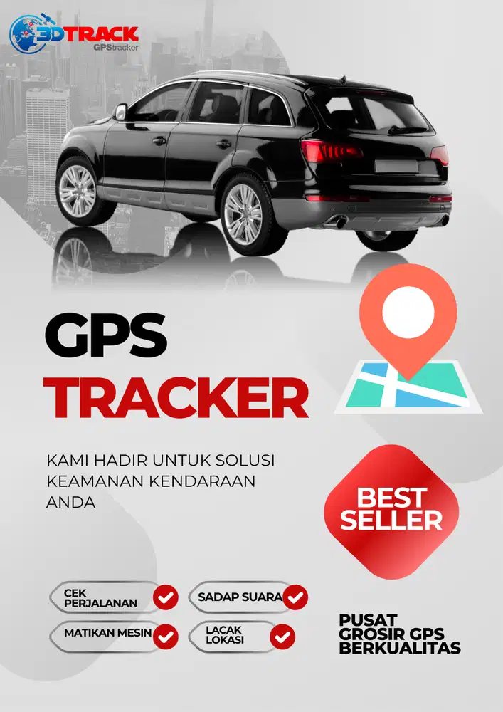 GPS TRACKER KENDARAAN BERMOTOR MURAH BERGARANSI 3DTRACK