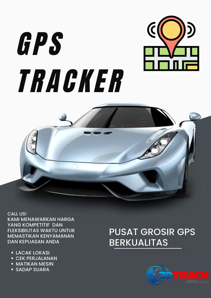 GPS TRACKER KENDARAAN BERMOTOR MURAH BERGARANSI 3DTRACK
