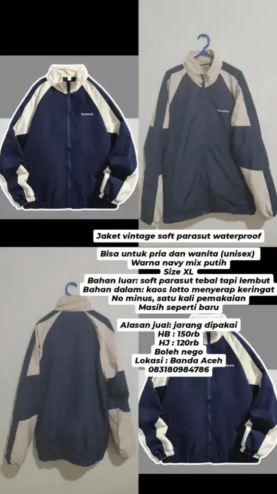 jaket vintage pria(nego)