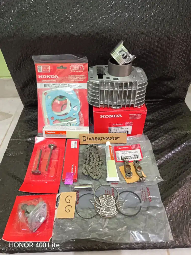Paket 7 item Blok Seher set KPH Karisma Supra x 125 Kirana Oem