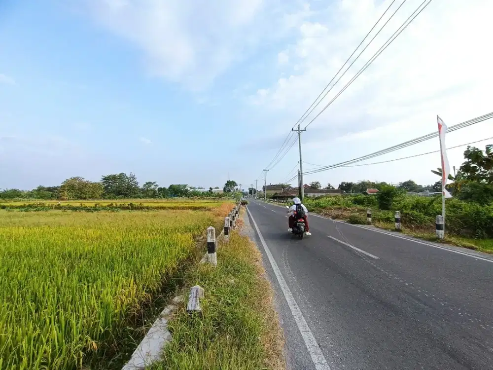 15 menit  ke UMY; Tanah Tepi Aspal; Siap Bangun