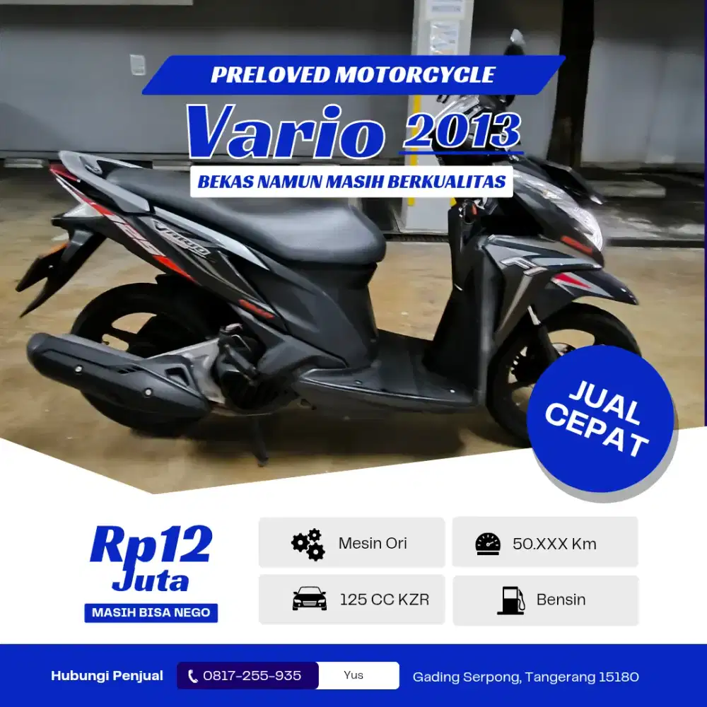 Honda Vario 125 Techno CBS (KZR)