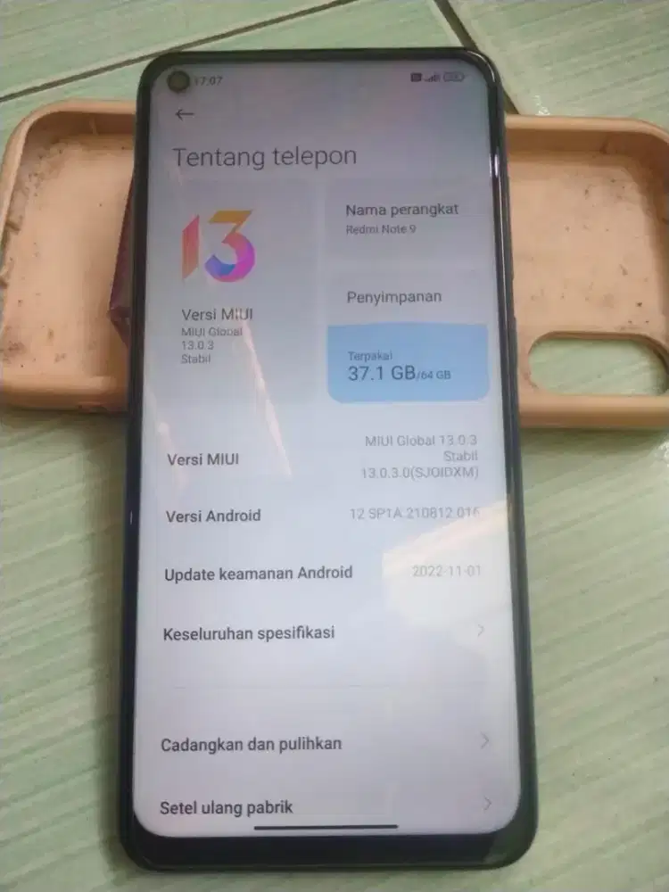 Xiaomi Redmi Note 9