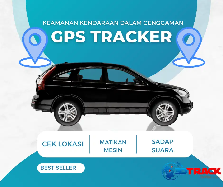 GPS TRACKER KENDARAAN BERMOTOR MURAH BERGARANSI 3DTRACK