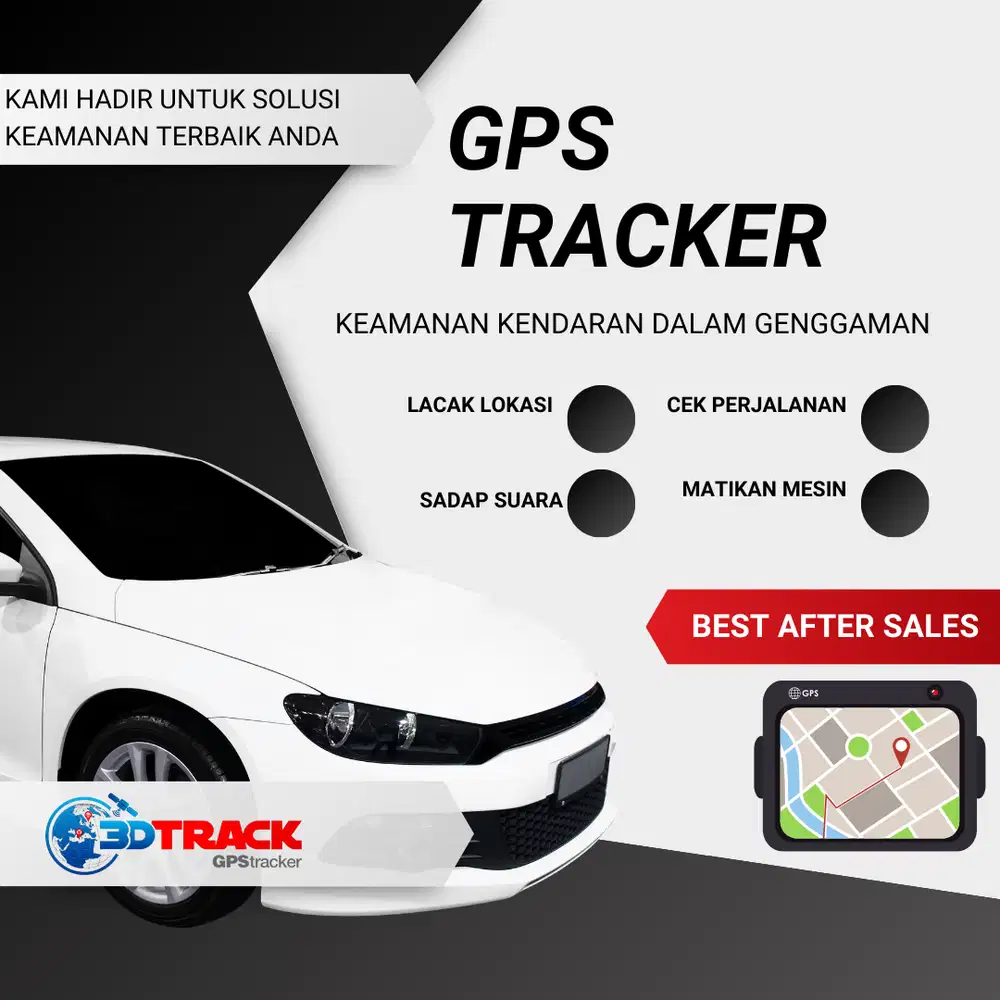 GPS TRACKER KENDARAAN BERMOTOR MURAH BERGARANSI 3DTRACK