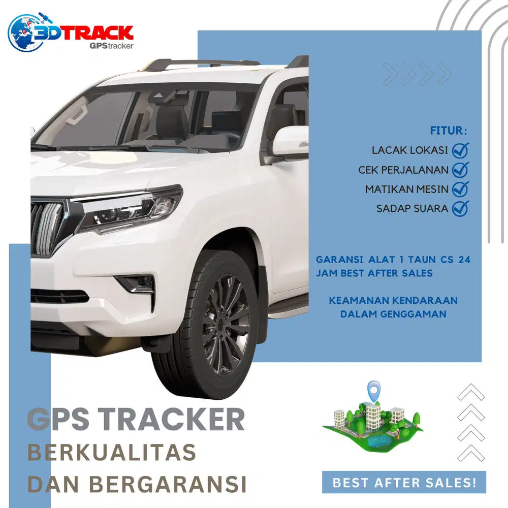GPS TRACKER KENDARAAN BERMOTOR MURAH BERGARANSI 3DTRACK