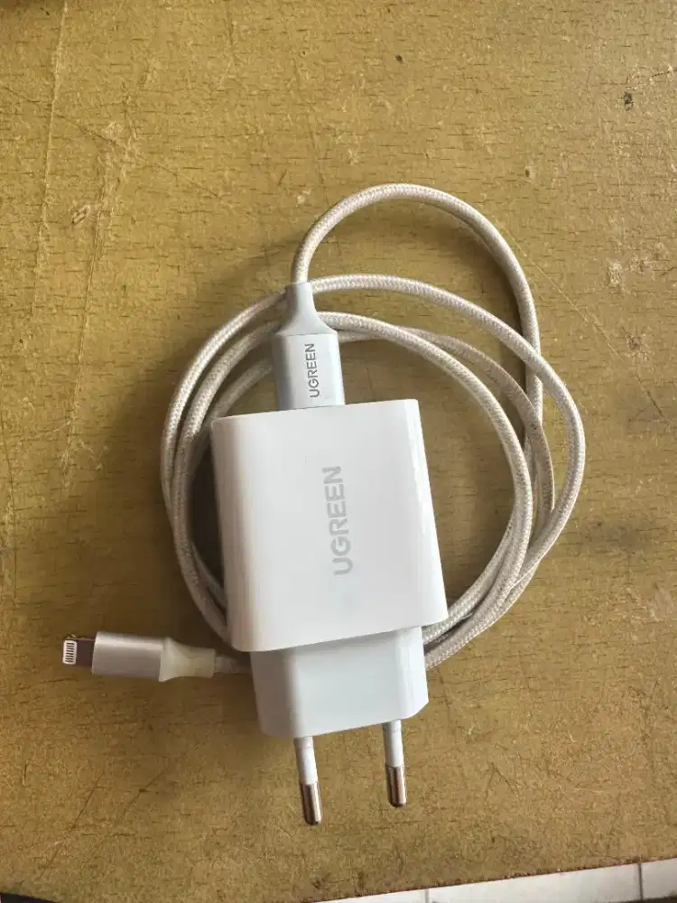 Charger iphone 8-11. Fast charging merk ugreen original 1 set.