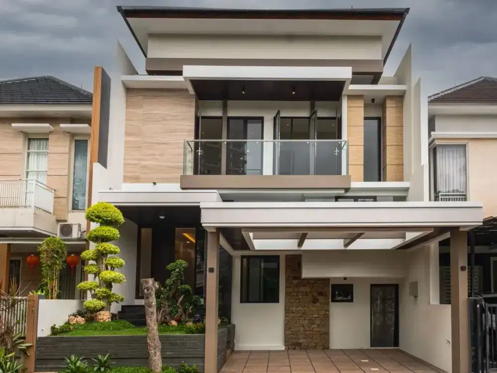 Rumah Baru Citraland 2 Lantai Minimalis Bagus Kamar 5 Luas 10x21