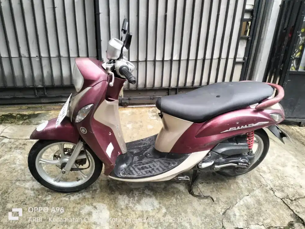 Dijual Yamaha Fino Tahun 2014 SS Lengkap,pajak hidup