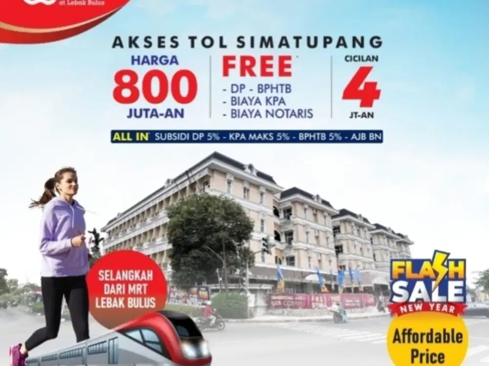 Hunian Mewah Murah di Jakarta Selatan dekat Pondok Indah Mall