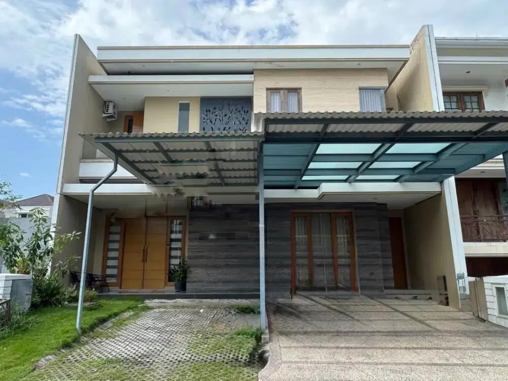 Sewa Rumah Pakuwon Indah Full Furnished 400m2 Bagus Murah