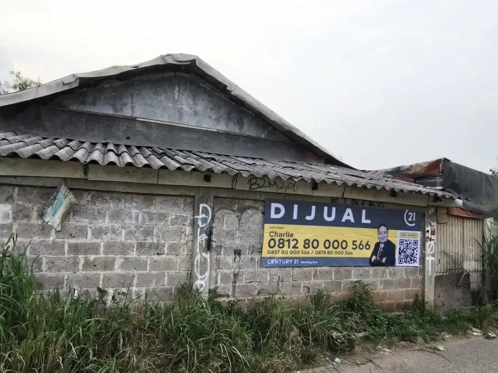 Tanah Dekat Kantor Walikota Tangsel Dijual Murah Maruga 1788m2