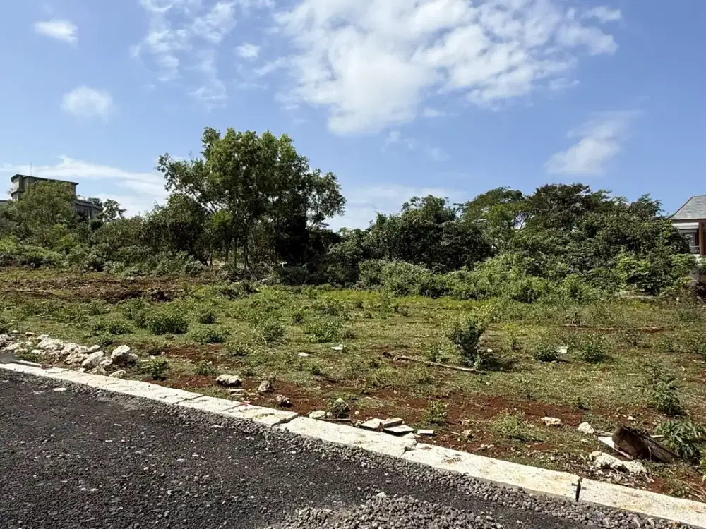 Dijual Tanah Jungle View Ocean Blue Kampial Nusa Dua Bali