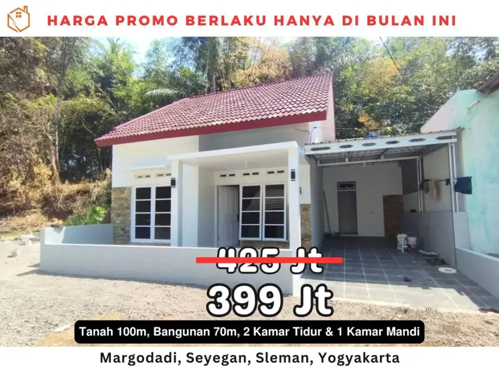 Rumah Murah siap Huni di area Seyegan Sleman