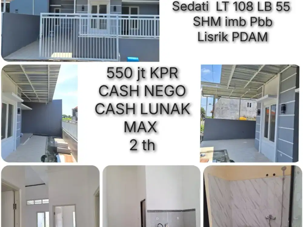 Rumah Baru Buncitan, Sedati, Sidoarjo